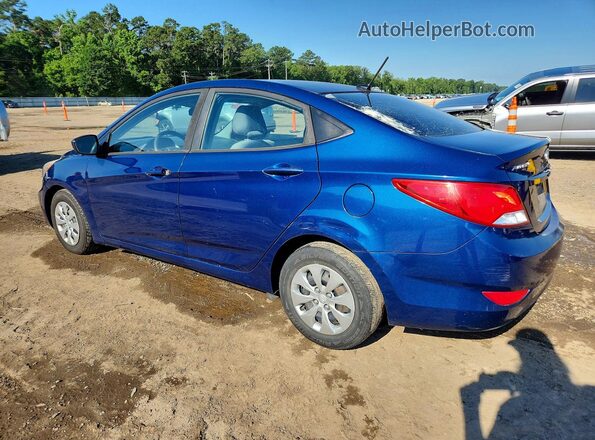 KMHCT4AE3HU224837 2017 HYUNDAI ACCENT Blue უკანა მარცხენა