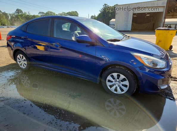 KMHCT4AE3HU224837 2017 HYUNDAI ACCENT Blue წინა მარჯვენა