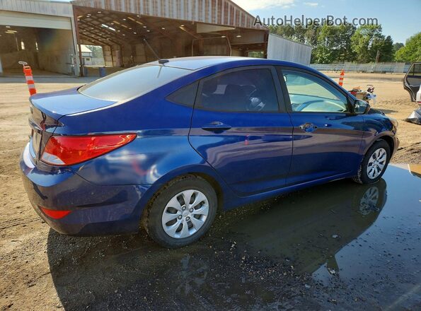 KMHCT4AE3HU224837 2017 HYUNDAI ACCENT Blue უკანა მარჯვენა