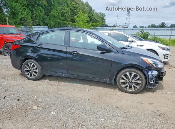 KMHCT4AE3HU318765 2017 HYUNDAI ACCENT Black Delantero derecho