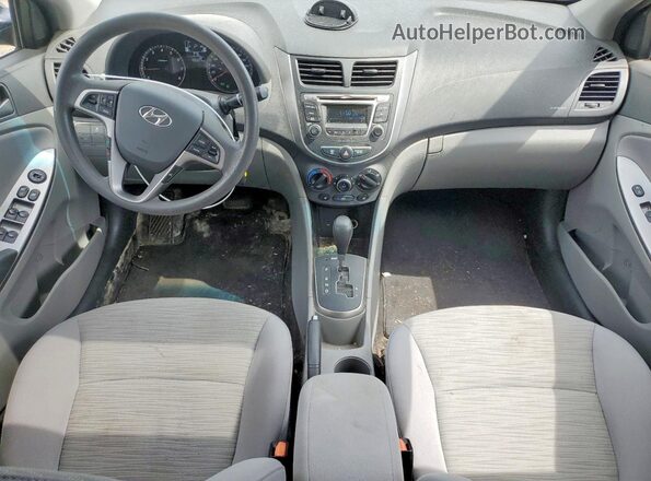 KMHCT4AE3HU318765 2017 HYUNDAI ACCENT Black Vista del salpicadero