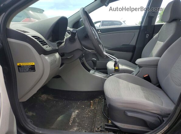 KMHCT4AE3HU318765 2017 HYUNDAI ACCENT Black Vista interior delantera