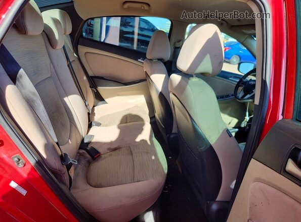 KMHCT4AE3HU349577 2017 HYUNDAI ACCENT Red 