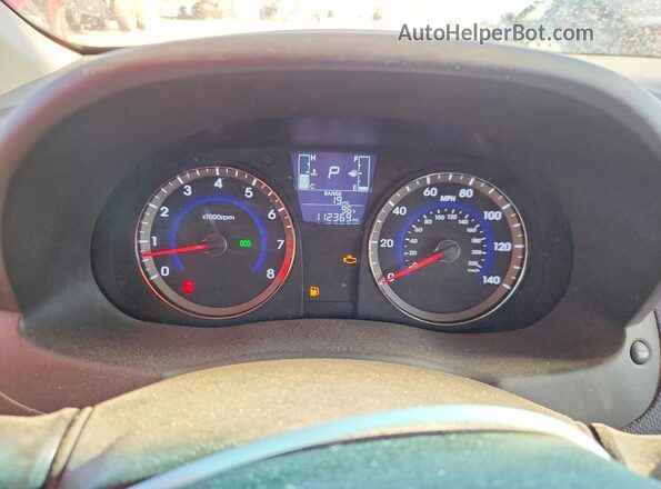 KMHCT4AE3HU349577 2017 HYUNDAI ACCENT Red Панорамний вид салону 360°