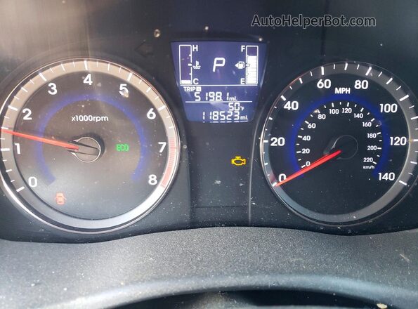 KMHCT4AE3HU375242 2017 HYUNDAI ACCENT Black ხელსაწყოთა პანელის ხედი
