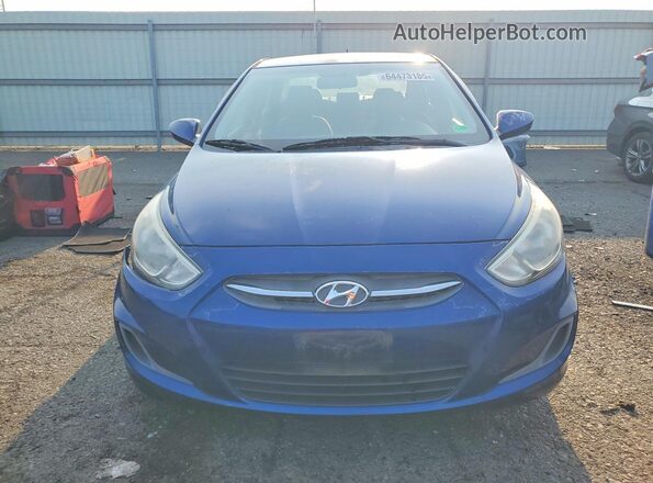 KMHCT4AE4GU018067 2016 HYUNDAI ACCENT Синий Вид спереди