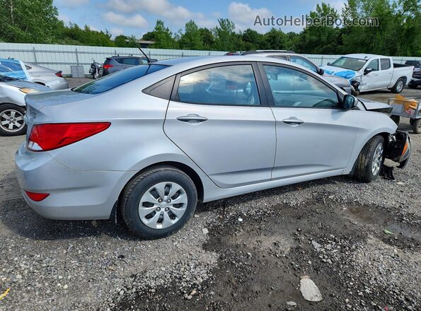 KMHCT4AE4GU027044 2016 HYUNDAI ACCENT Silver Trasero derecho