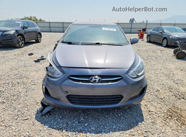 KMHCT4AE4GU070735 2016 HYUNDAI ACCENT Gray Vista frontal