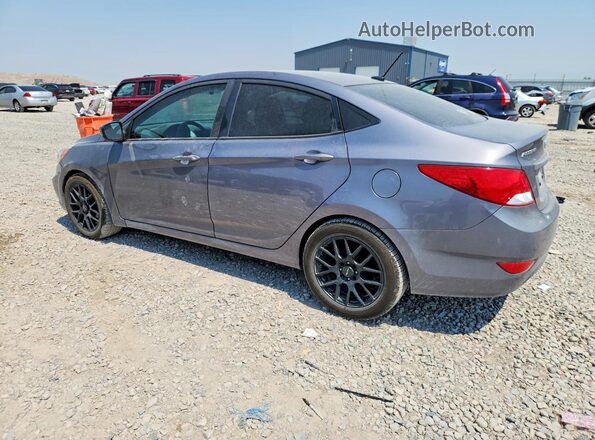 KMHCT4AE4GU070735 2016 HYUNDAI ACCENT Gray Trasero izquierdo