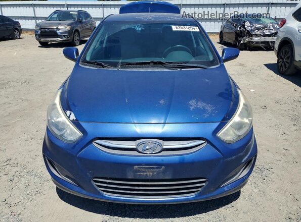 KMHCT4AE4GU105547 2016 HYUNDAI ACCENT Синий Вид спереди