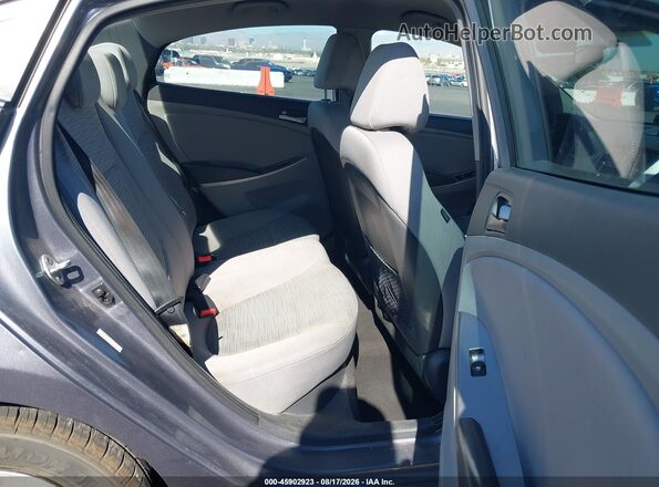 KMHCT4AE4GU111025 2016 HYUNDAI ACCENT Gray VIN კოდის სტიკერის ხედი