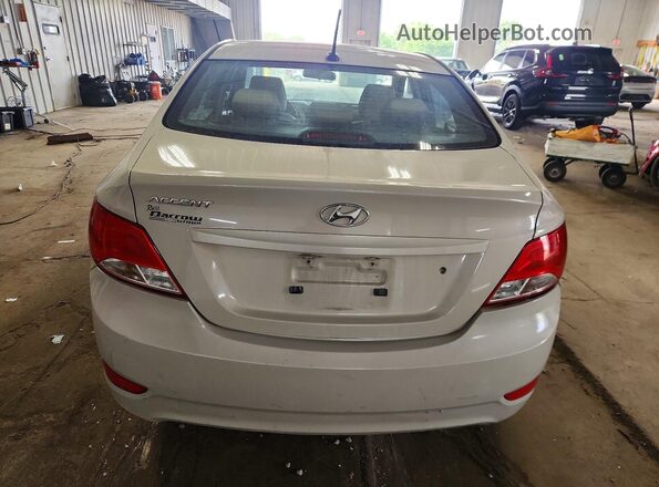 KMHCT4AE4GU118864 2016 HYUNDAI ACCENT Silver უკანა ხედი