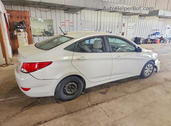 KMHCT4AE4GU118864 2016 HYUNDAI ACCENT Silver უკანა მარჯვენა