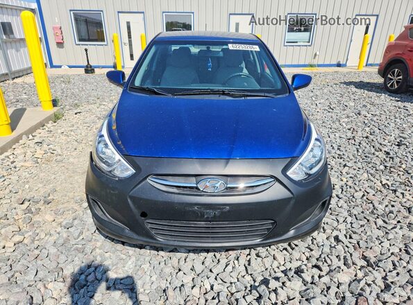 KMHCT4AE4GU136166 2016 HYUNDAI ACCENT Синий Вид спереди