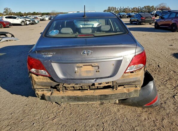 KMHCT4AE4GU971572 2016 HYUNDAI ACCENT Gray Հետևի տեսք