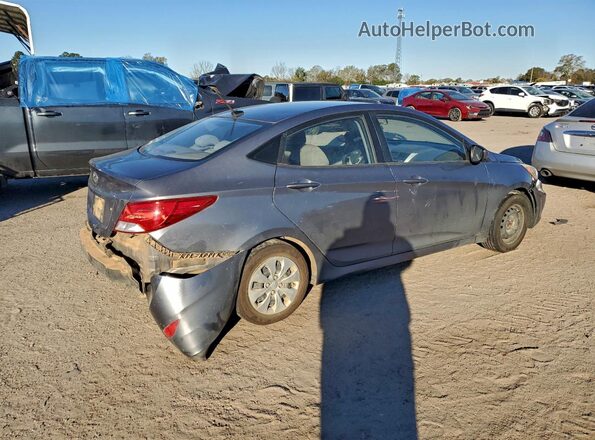 KMHCT4AE4GU971572 2016 HYUNDAI ACCENT Gray Հետևի աջ
