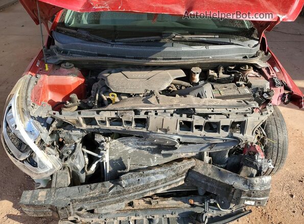 KMHCT4AE4GU974858 2016 HYUNDAI ACCENT Red Вид задньої частини салону
