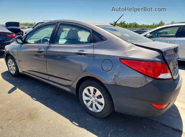 KMHCT4AE4HU299627 2017 HYUNDAI ACCENT Серый Задняя левая четверть