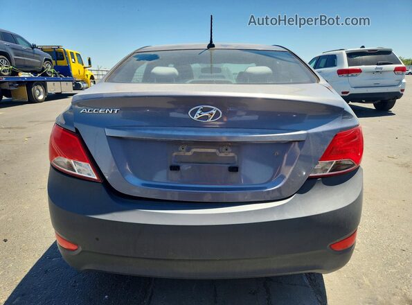 KMHCT4AE4HU299627 2017 HYUNDAI ACCENT Серый Вид сзади