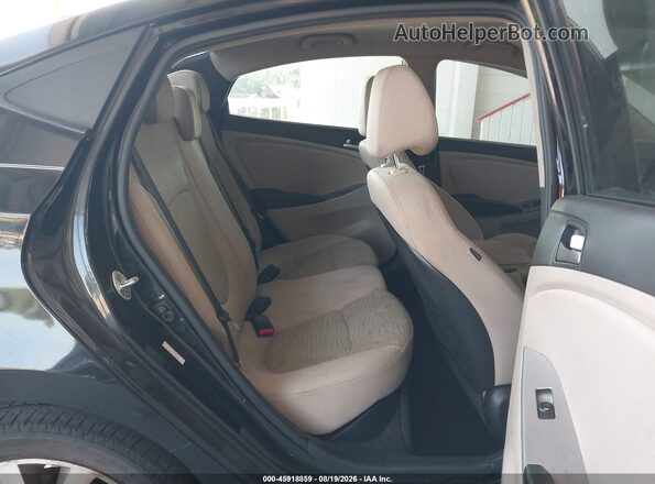 KMHCT4AE4HU330164 2017 HYUNDAI ACCENT Black VIN კოდის სტიკერის ხედი