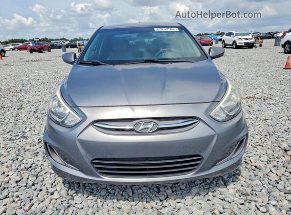 KMHCT4AE4HU331380 2017 HYUNDAI ACCENT Gray წინა ხედი