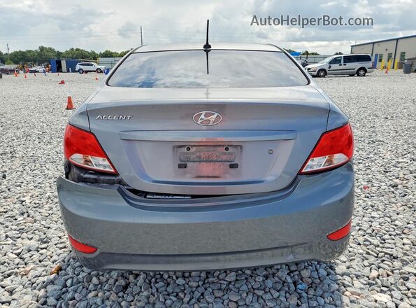 KMHCT4AE4HU331380 2017 HYUNDAI ACCENT Gray უკანა ხედი