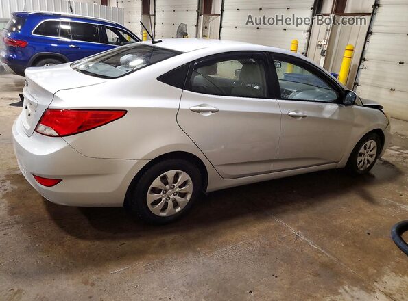 KMHCT4AE5GU004243 2016 HYUNDAI ACCENT Silver Задня права чверть