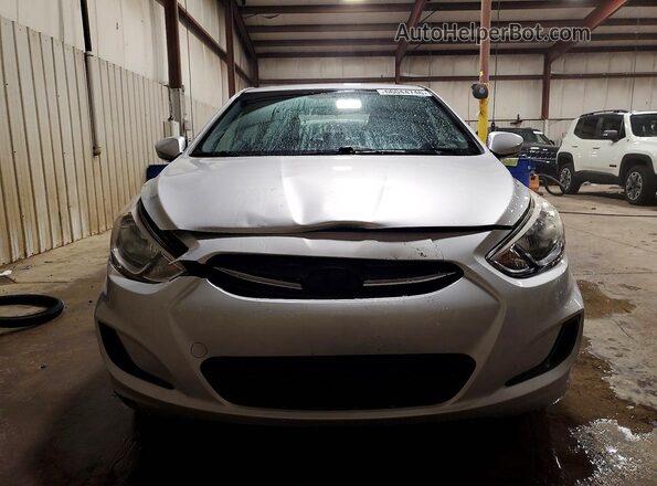 KMHCT4AE5GU004243 2016 HYUNDAI ACCENT Silver Вид спереду