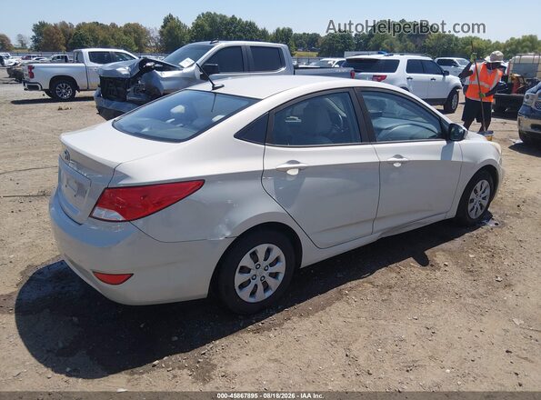 KMHCT4AE5GU090847 2016 HYUNDAI ACCENT Серый Задняя правая четверть
