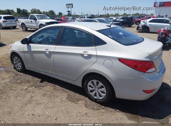 KMHCT4AE5GU090847 2016 HYUNDAI ACCENT Серый Задняя левая четверть