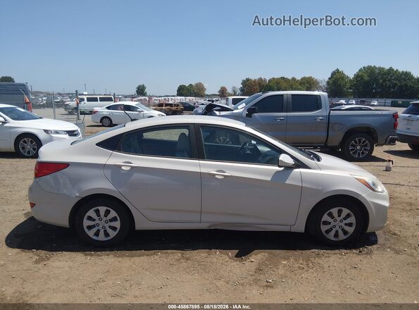 KMHCT4AE5GU090847 2016 HYUNDAI ACCENT Серый Вид задней части салона