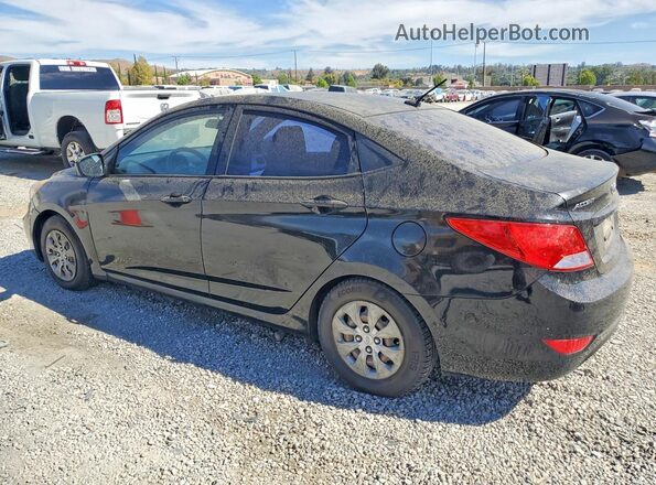 KMHCT4AE5GU093134 2016 HYUNDAI ACCENT Black Tył lewy