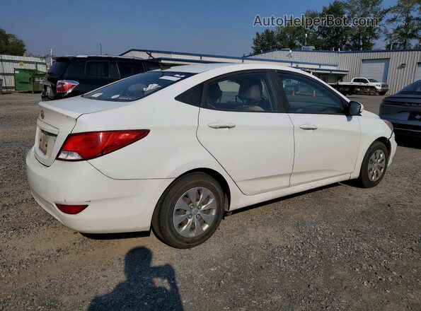 KMHCT4AE5GU137620 2016 HYUNDAI ACCENT White Rear right