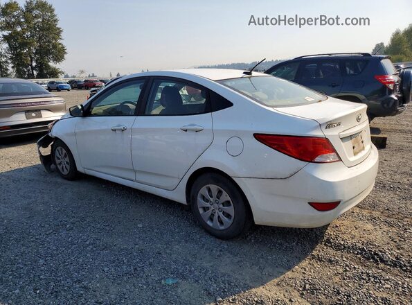 KMHCT4AE5GU137620 2016 HYUNDAI ACCENT White Rear left