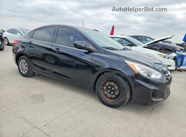 KMHCT4AE5HU222393 2017 HYUNDAI ACCENT Black Delantero derecho