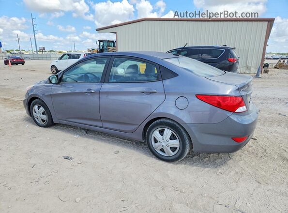 KMHCT4AE5HU222734 2017 HYUNDAI ACCENT Gray Задня ліва чверть
