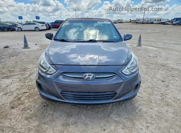 KMHCT4AE5HU222734 2017 HYUNDAI ACCENT Gray Вид спереду