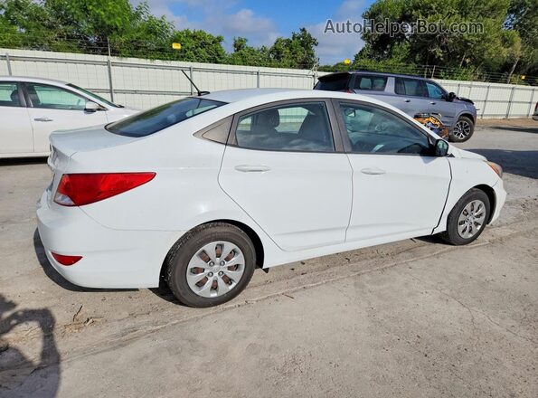 KMHCT4AE5HU242336 2017 HYUNDAI ACCENT White უკანა მარჯვენა