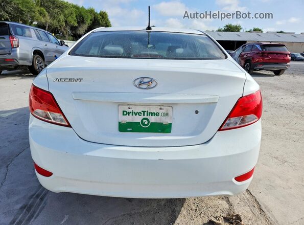 KMHCT4AE5HU242336 2017 HYUNDAI ACCENT White უკანა ხედი