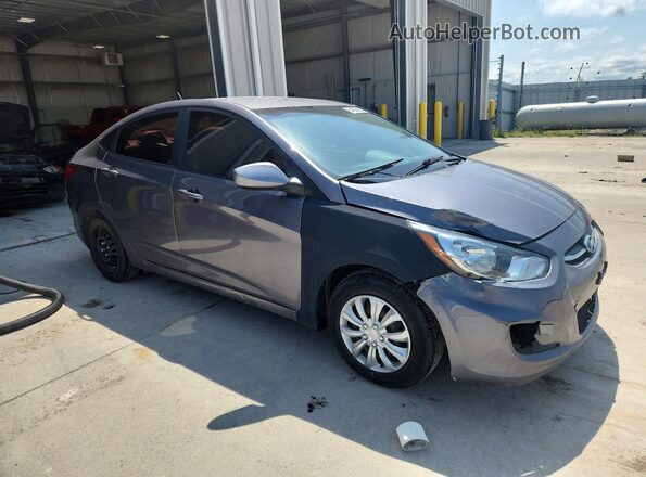 KMHCT4AE5HU243986 2017 HYUNDAI ACCENT Gray Przód prawy