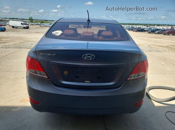 KMHCT4AE5HU243986 2017 HYUNDAI ACCENT Gray Widok z tyłu