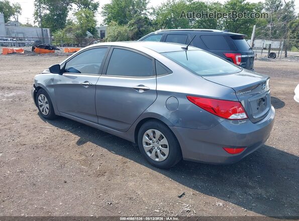 KMHCT4AE5HU273764 2017 HYUNDAI ACCENT Серый Задняя левая четверть