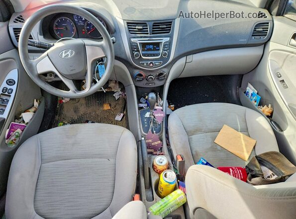 KMHCT4AE5HU283372 2017 HYUNDAI ACCENT Серый Вид наклейки с VIN-кодом