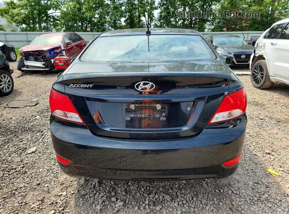 KMHCT4AE5HU287292 2017 HYUNDAI ACCENT Черный Вид сзади