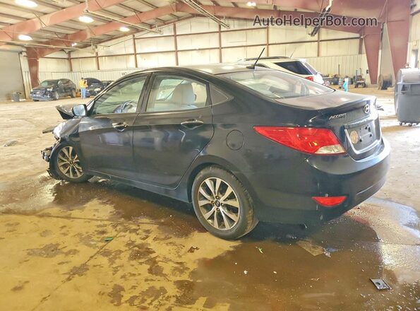 KMHCT4AE5HU355526 2017 HYUNDAI ACCENT Black უკანა მარცხენა