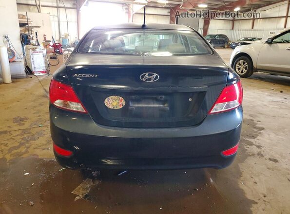 KMHCT4AE5HU355526 2017 HYUNDAI ACCENT Black უკანა ხედი