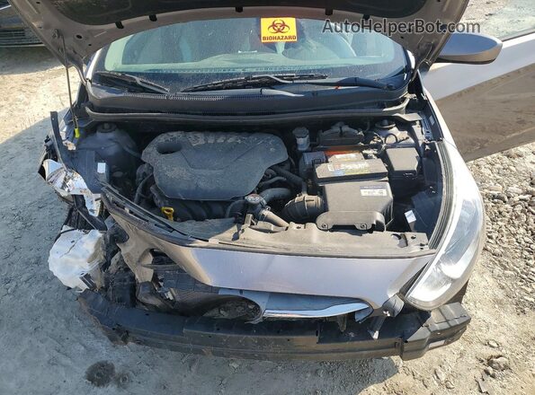 KMHCT4AE5HU390681 2017 HYUNDAI ACCENT Серый Вид задней части салона