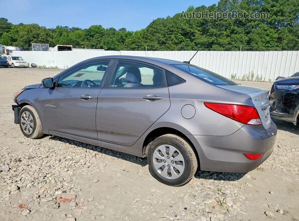 KMHCT4AE5HU390681 2017 HYUNDAI ACCENT Серый Задняя левая четверть