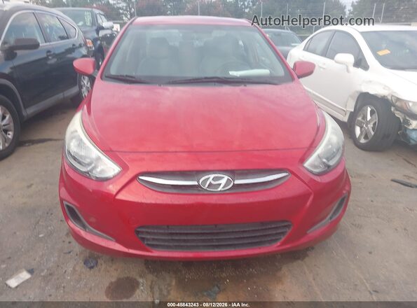 KMHCT4AE6GU061485 2016 HYUNDAI ACCENT Red Սարքավորումների վահանակի տեսք
