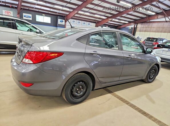 KMHCT4AE6GU955292 2016 HYUNDAI ACCENT Gray უკანა მარჯვენა